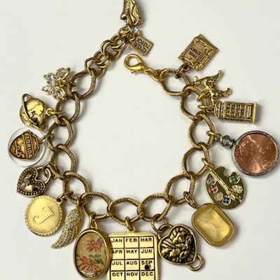 Custom Charm Bracelet - Etsy
