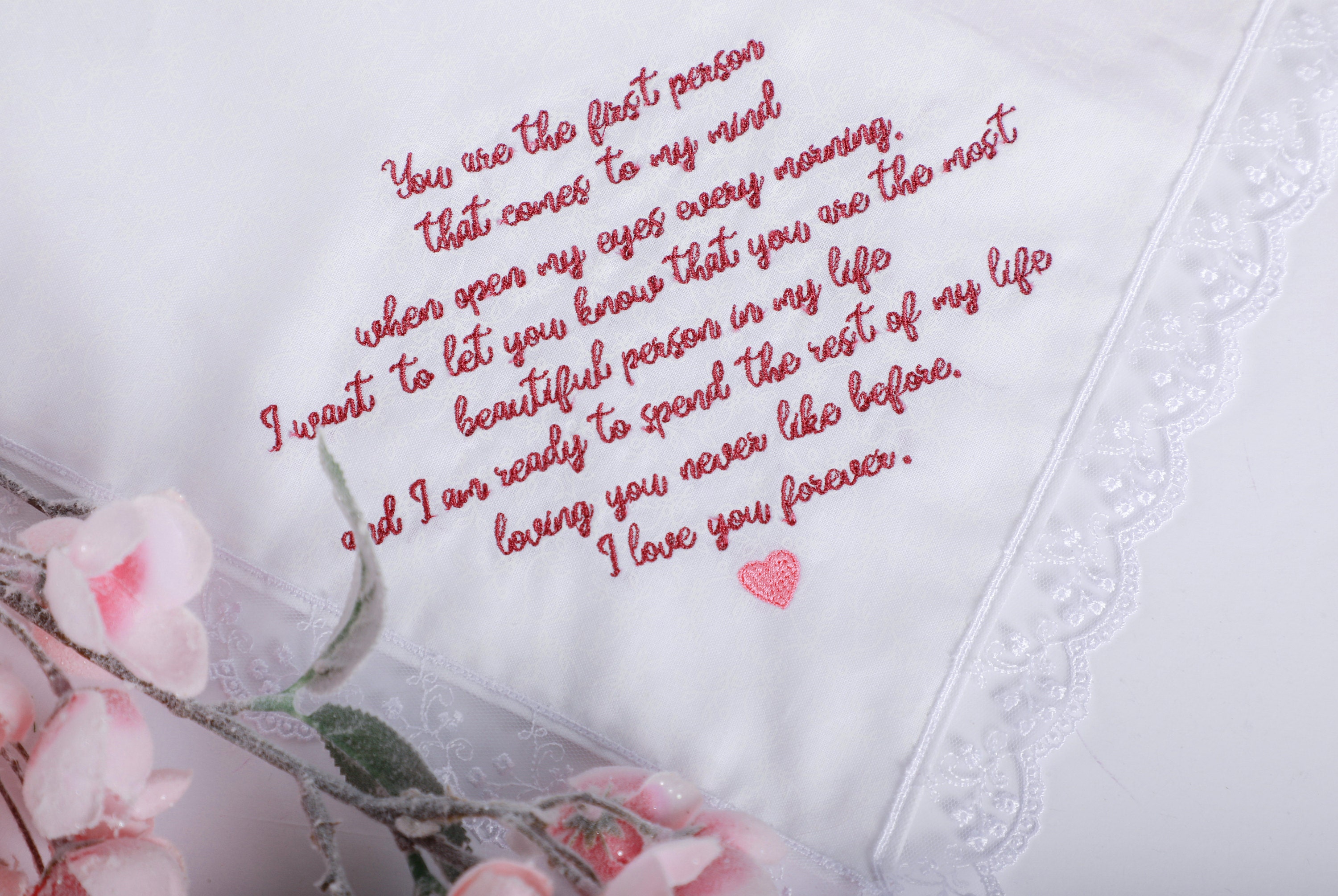 Customer photo for Lovely with tails - Embroidery font