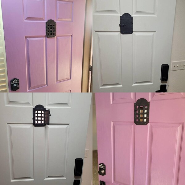 Gate Latch Kit Cottage Style With Levers (left Hand) Heavy Duty