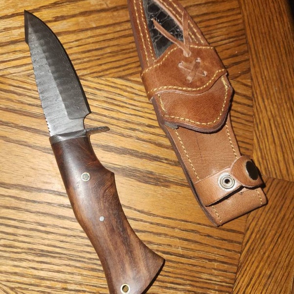 Custom Viking Beard Axe with Hand-Engraved Rosewood Handle main image 0