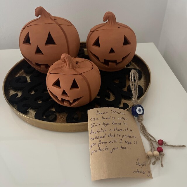 Citrouille Exterieur Halloween Lot 2 Lampes Solaires Jardin Décoration D' Halloween 12 Led Guirlande Solaire Halloween