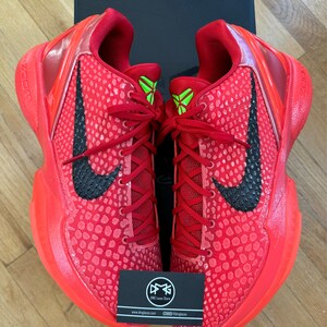 kobe 6 red laces