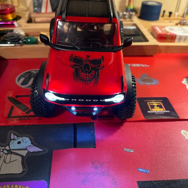 thumbnail image 2 of Skull Vinyl Decal Sticker – Matte Finish For Car, Truck, Laptop, Wall, Window 2 of 5