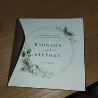 Purple Roses Floral Birthday Card For Auntie - View #2