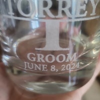 Groomsman 11oz Whiskey Glass, Engraved Old Fashion, Groomsmen Gift Idea, Personalized Groomsman ...