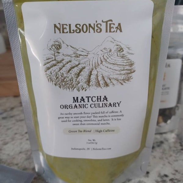 Matcha Culinary Organic - Green Tea Powder - Etsy