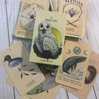 The Wooden Tarot Deck - Etsy