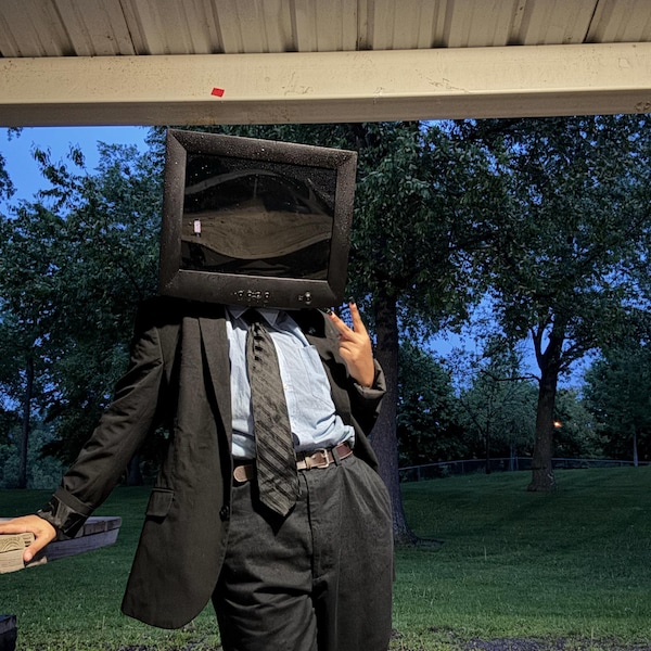 Custom TV Head / Monitor Head - Objecthead Cosplay (best Seller Since ...