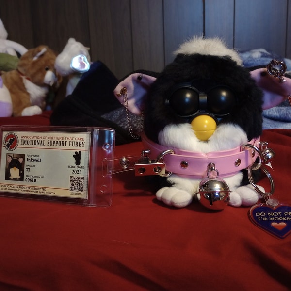 ESSA Charm Key Ring Emotional Support Make Your Own Stuffed Animal ...