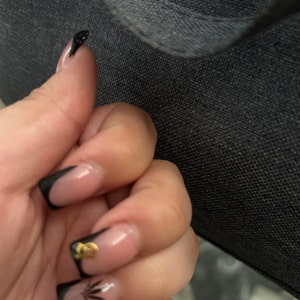 Gold Foil Summer Flower Nail Art Stickers Gold Foil Green Leaves Summer