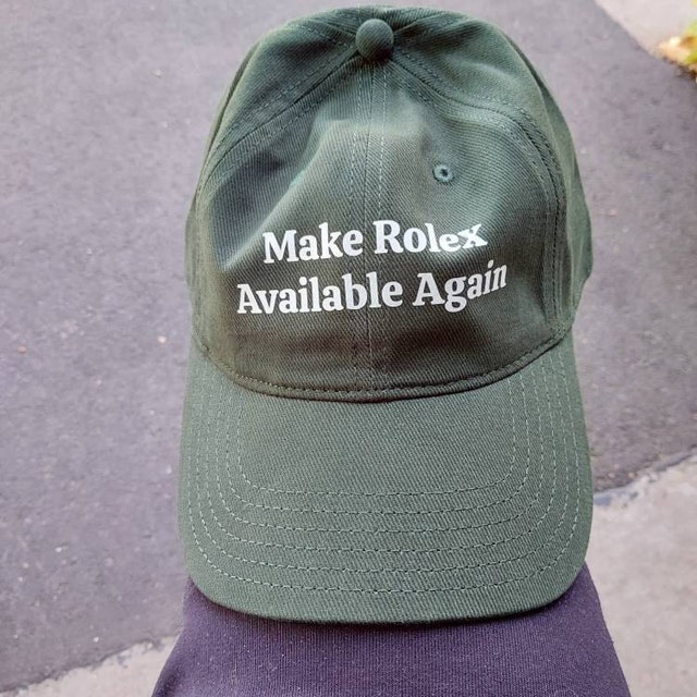 Make Rolex Available Again Baseball Cap Etsy