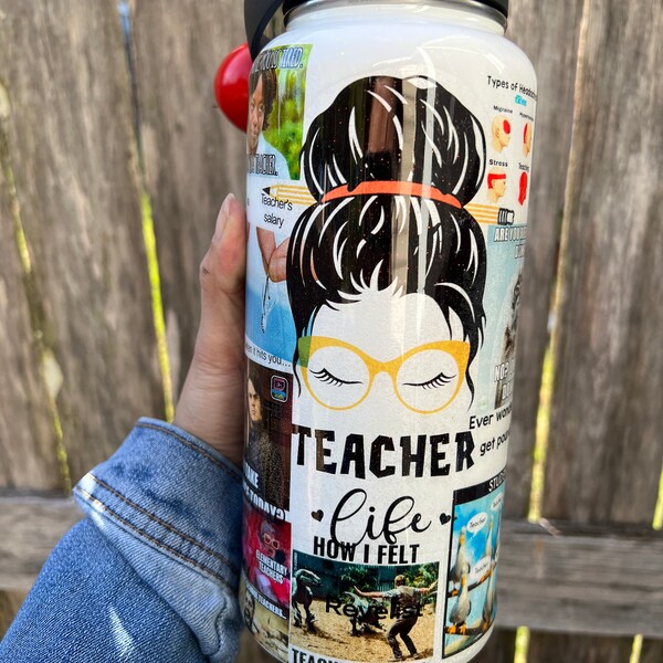 Teacher Svg, Teacher Life Svg Cut File for Cricut, Messy Bun Svg, Funny ...