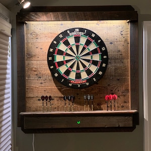 Dartboard Cabinet Light Led Darts Board Throw Line Laser Etsy