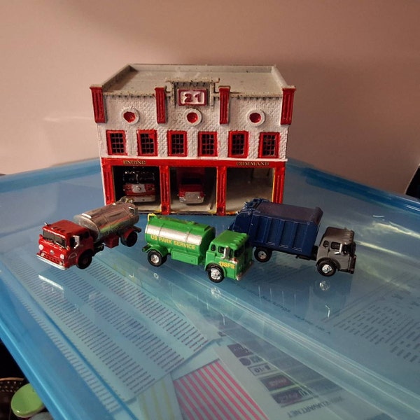 N Scale K100 Sleeper Cab – 1:160, Unpainted Resin Kit, IgMakes, NOT A TOY