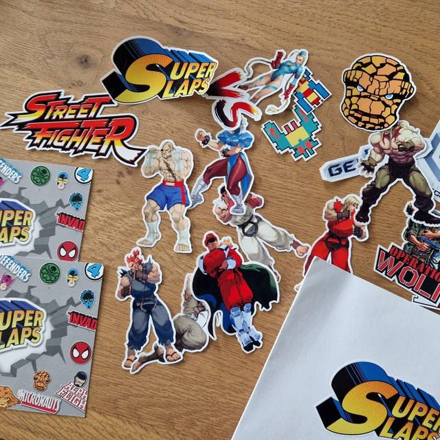 ストリートファイター ステッカー - セット1 - Etsy 日本