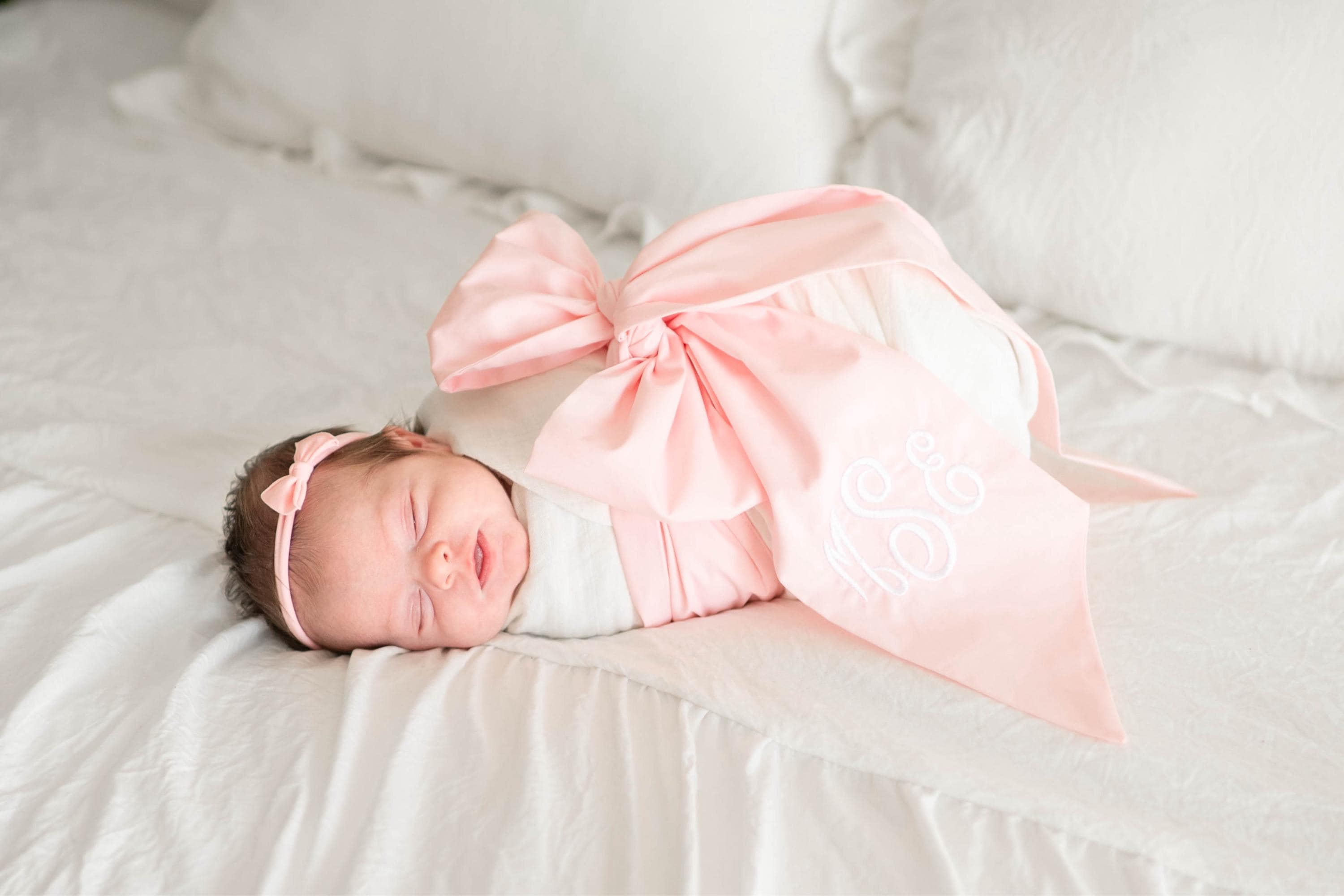 Infant Baby Swaddle Bow