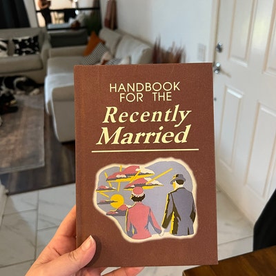 Handbook for the Recently Deceased Book / Handmade Prop, Halloween ...