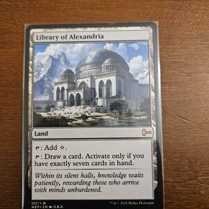 Library of Alexandria - Custom Proxy Commander Card - Etsy Israel