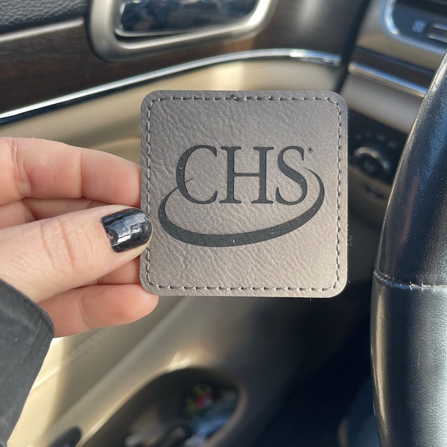 25 Blank Leatherette Hat Patches - 3.5x2.5 Inch Rectangle Patches With Heat Activated Adhesive