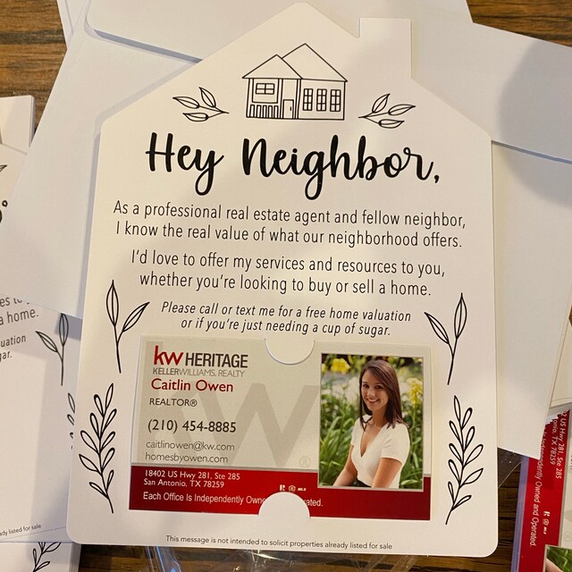 SET of Hey Neighbor Real Estate Mailer Real Estate Agent -  Portugal