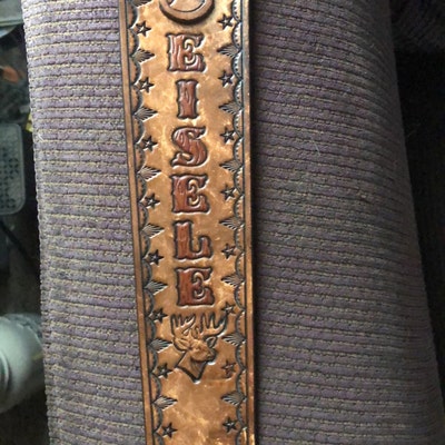 Leather Rifle Sling Pattern Template PDF - Etsy