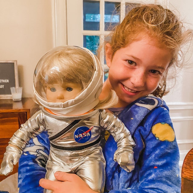 American girl cheap doll space suit