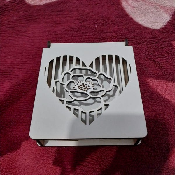 12 Different Decorative Gift Box Laser Cut Svg Files, Jewelry Box With ...