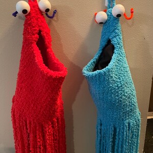 Soft Crochet Monster for Storage. Alien Yip Yip - Etsy