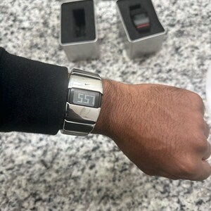 D Line Digital Sport Y2k Style Wrist Watch Swoosh Inspired D Line Digital Sport Y2k Style Wrist Watch Swoosh Inspired
