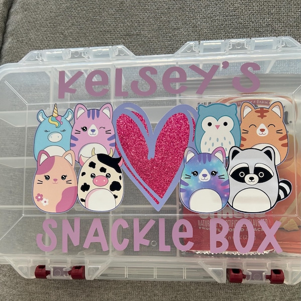 Customized Snackle Personalized Snackle Box, Cheer Leader Snackle Box, Charcuterie on the ...