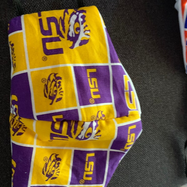 NCAA Louisiana State University LSU Tigers Purple & Gold College Logo ...