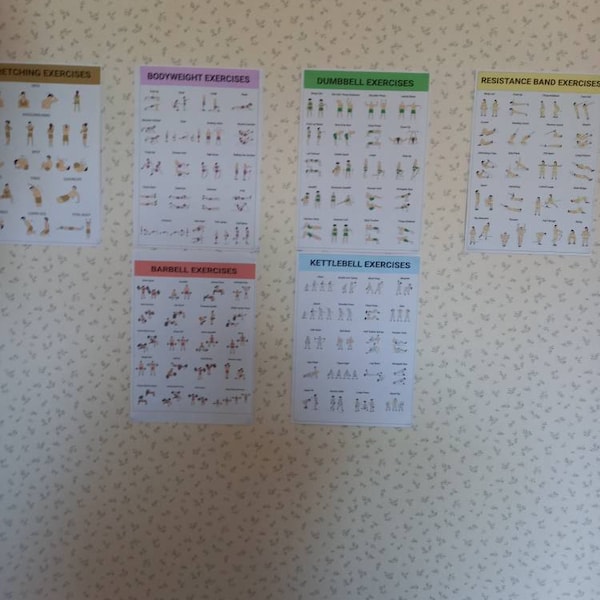 Resistance Band Workout Chart, Resistance Band Exercises, Resistance ...