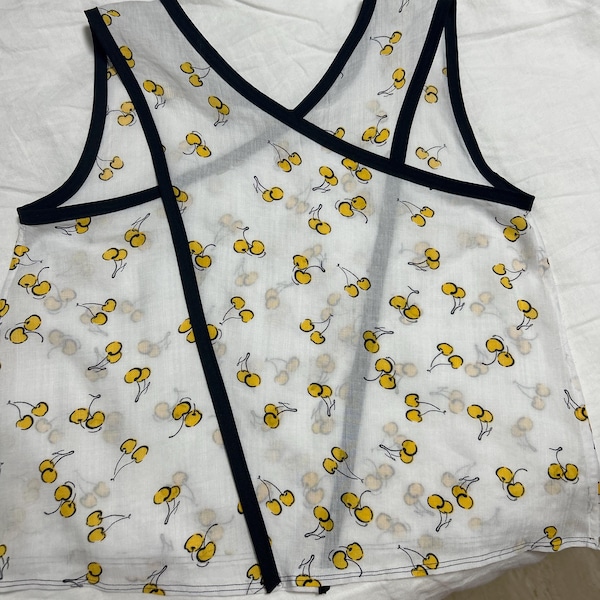 Cross Back Top Sewing Pattern | Easy Sewing Pattern PDF for Beginners ...