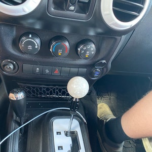 Universal JDM Pearl White Long Stick Racing Manual Car Gear Shift Knob Shifter Universal JDM Pearl White Long Stick Racing Manual Car Gear Shift Knob Shifter