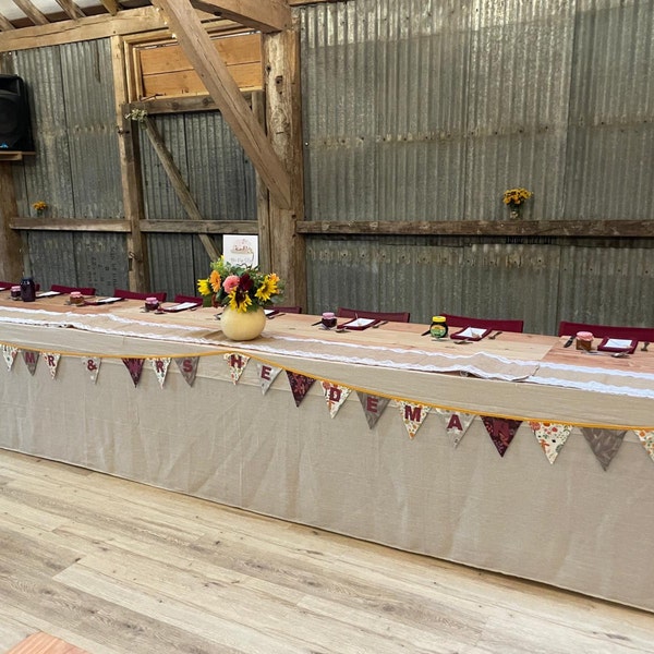 Personalised Embroidered Message Quilt - Etsy