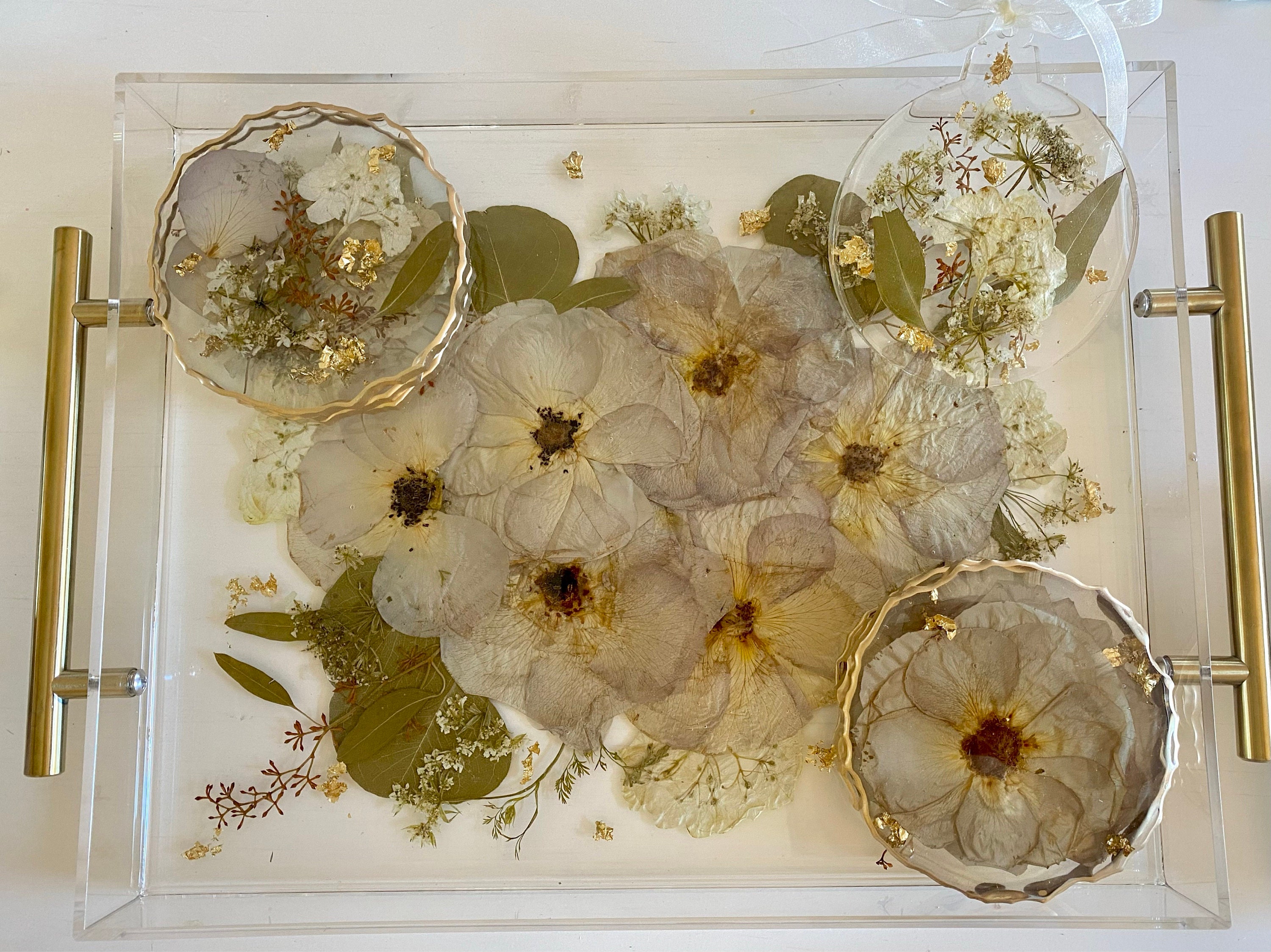 Preserved flowers from Sherise's etsy review