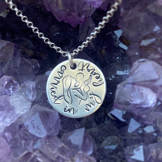 Regalo Madre Collar De Plata 925 Para Madre E Hijo - Regalo Emocional Con Diseño De Alas De ángel Y Corazón, Ideal Para El Día De La Madre Colgante Alas ángel Corazón Circonitas