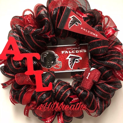 1-5/16 NFL Atlanta Falcons Ribbon 12 Foot Spool - Etsy