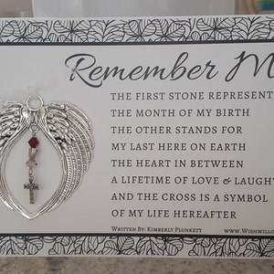 Dimes From Heaven Poem by K. Plunkett Keychain Gift Loss | Etsy