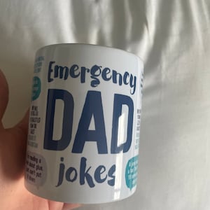 Buy emergency dad joke mug Sale