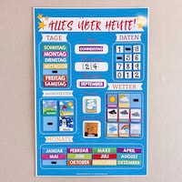 All About Today Printable | Circle Time Learning Center Template ...