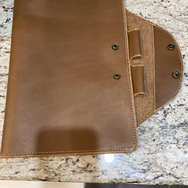 Leather Notebook Cover Pattern: A4 DIY Craft Template (PDF Download) - Etsy