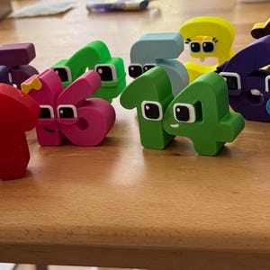 ワンダーランドナンバーズ 0～25の数字ファンアート - Etsy 日本