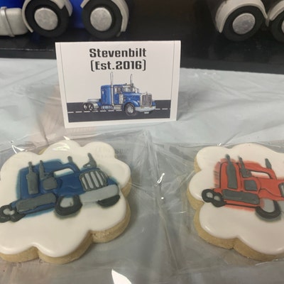 Big Rig Party Invitation Semi Truck Invitation Semi Truck - Etsy