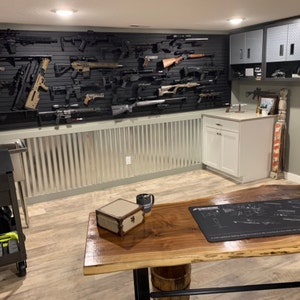 Oak Wooden Gun Rack Stand Antique Rifle Shotgun Presentation | Etsy