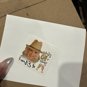 Comprador Etsy adicionaram uma foto da sua compra