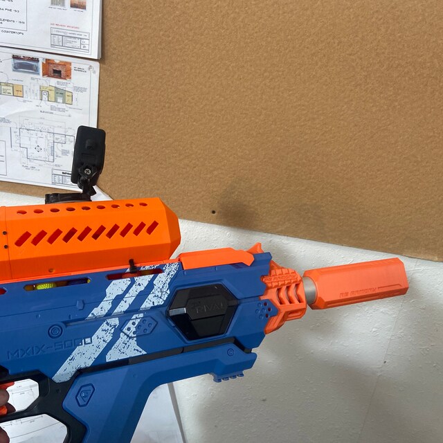 ナーフ　ライバル　ペルセス　カスタム Custom Front / Muzzle Break for Nerf Rival PERSES - Only 3D