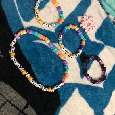 Seven Inches of Satanic Panic Ghost Kandi - Etsy