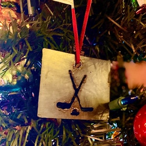 MN Skol Plaid Ornament