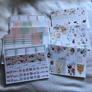 Erin Condren horizontal printable stickers ECLP planner | Etsy